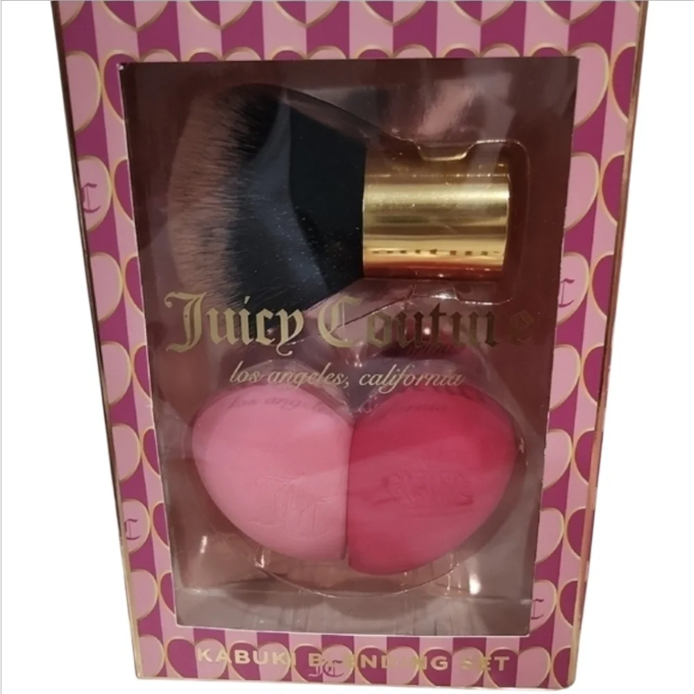 💕🔹️Juicy Couture🔹️ Kabuki Blendind Set (Brush And 2 Blender)